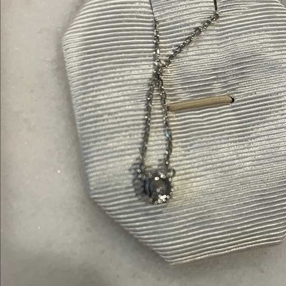 Swarovski Silver Constella Necklace Pendant BRAND NEW 14.78in +2in extender - Picture 5 of 7